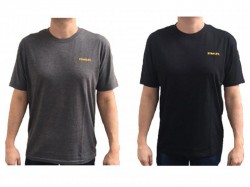 STANLEY Clothing T-Shirt Twin Pack Grey & Black - XXL